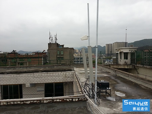  君山某看守所大功率手机信号屏蔽器（白噪声）案例