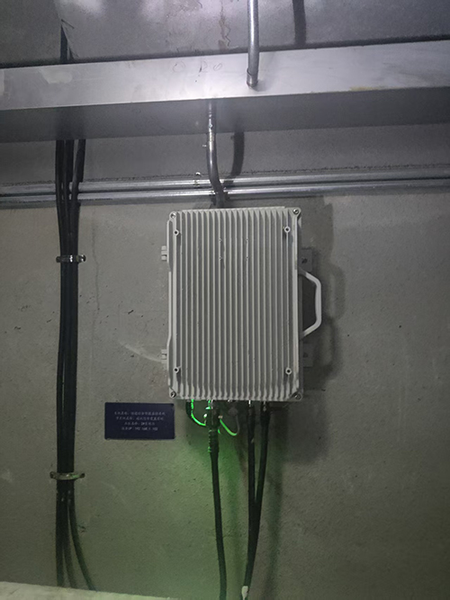  君山电力管廊覆盖漏缆方式案例